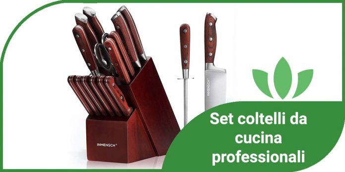 set coltelli cucina professionali