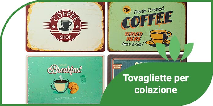 tovagliette da colazione