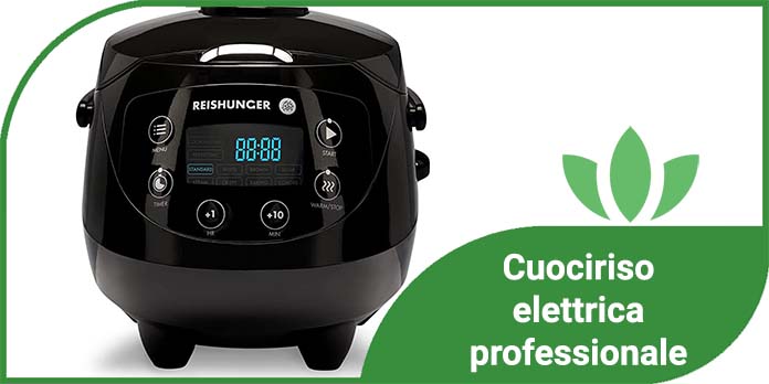 Cuociriso elettrica professionale